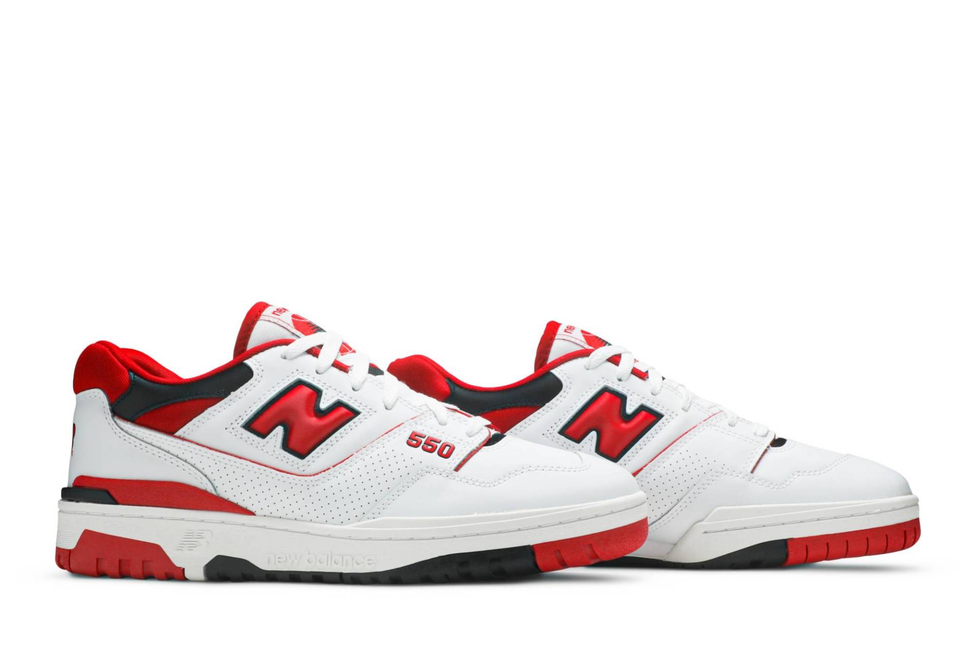 New Balance 550 ‘White Team Red’ [also worn by Taylor Swift] BB550SE1 - Image 8